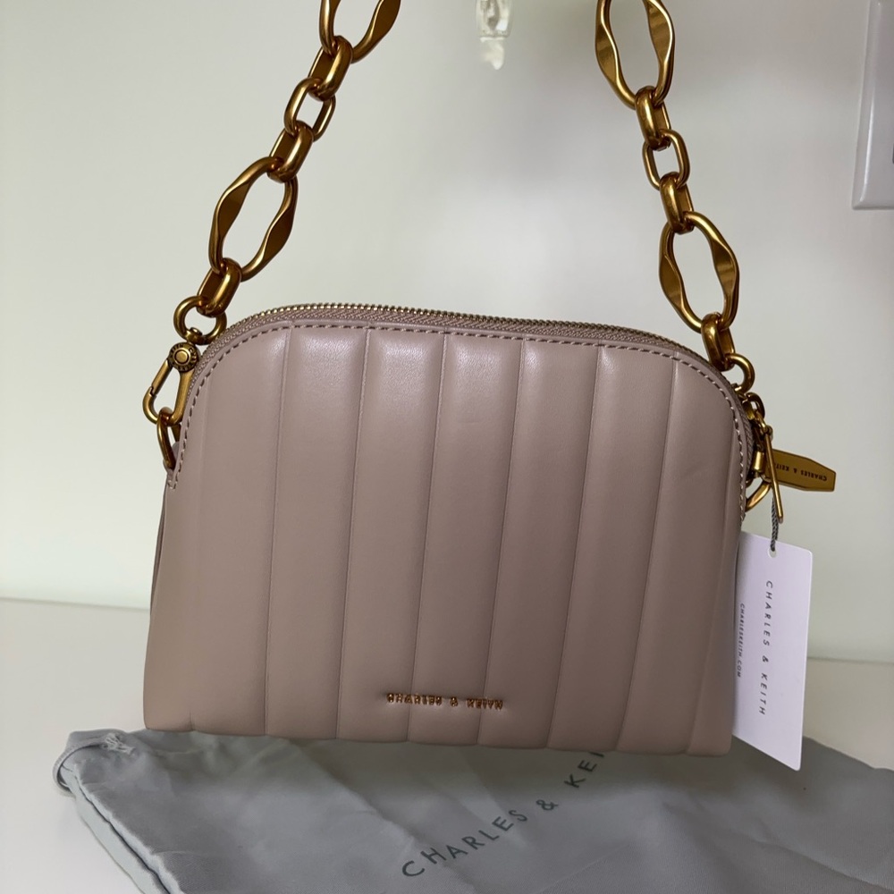 *NEW* Charles & Keith Saddle Bag - Picture 2 of 7